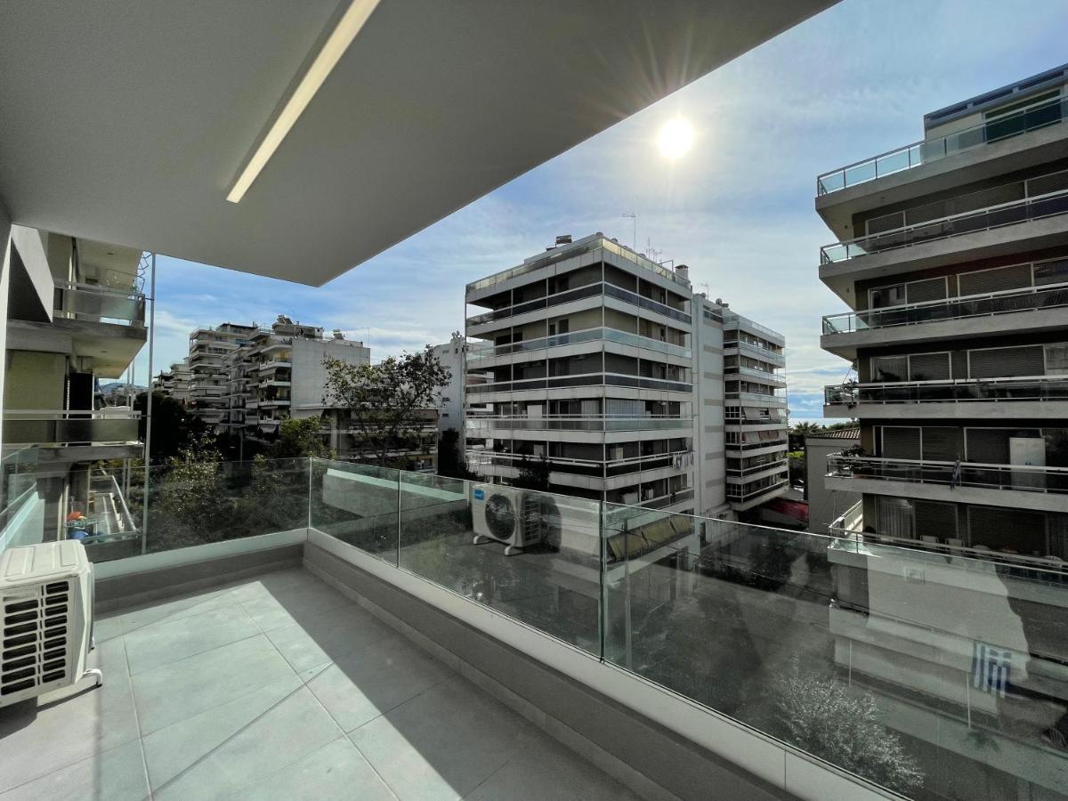 Modern Apartments Near Marina Flisvos Aten Exteriör bild