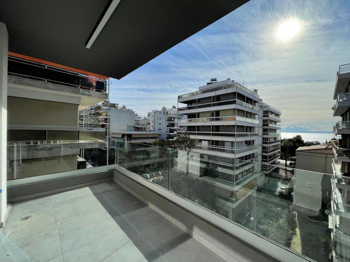 Modern Apartments Near Marina Flisvos Aten Exteriör bild